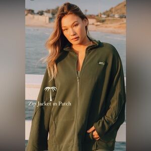 Daily Drills Green Zip Jacket